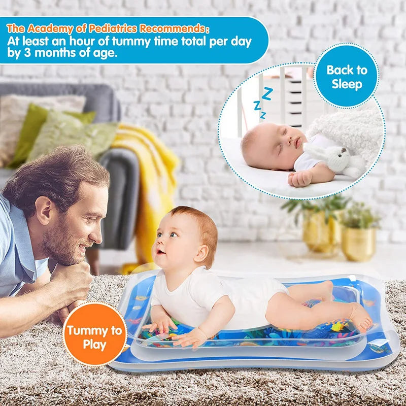 Inflatable Water Cushion Baby Play Mat