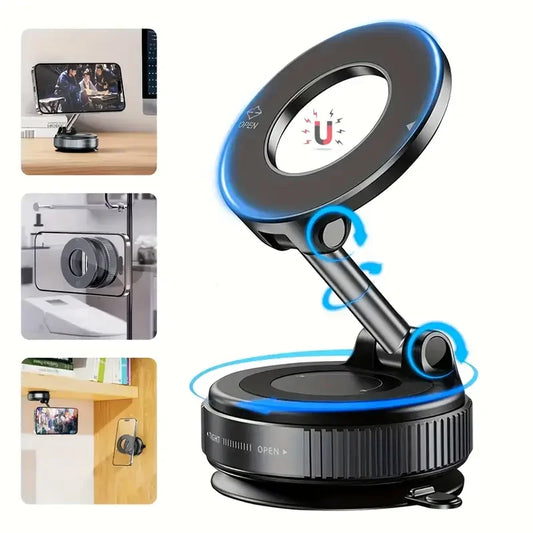 Magnetic Phone Holder with Three Axis Adjustability