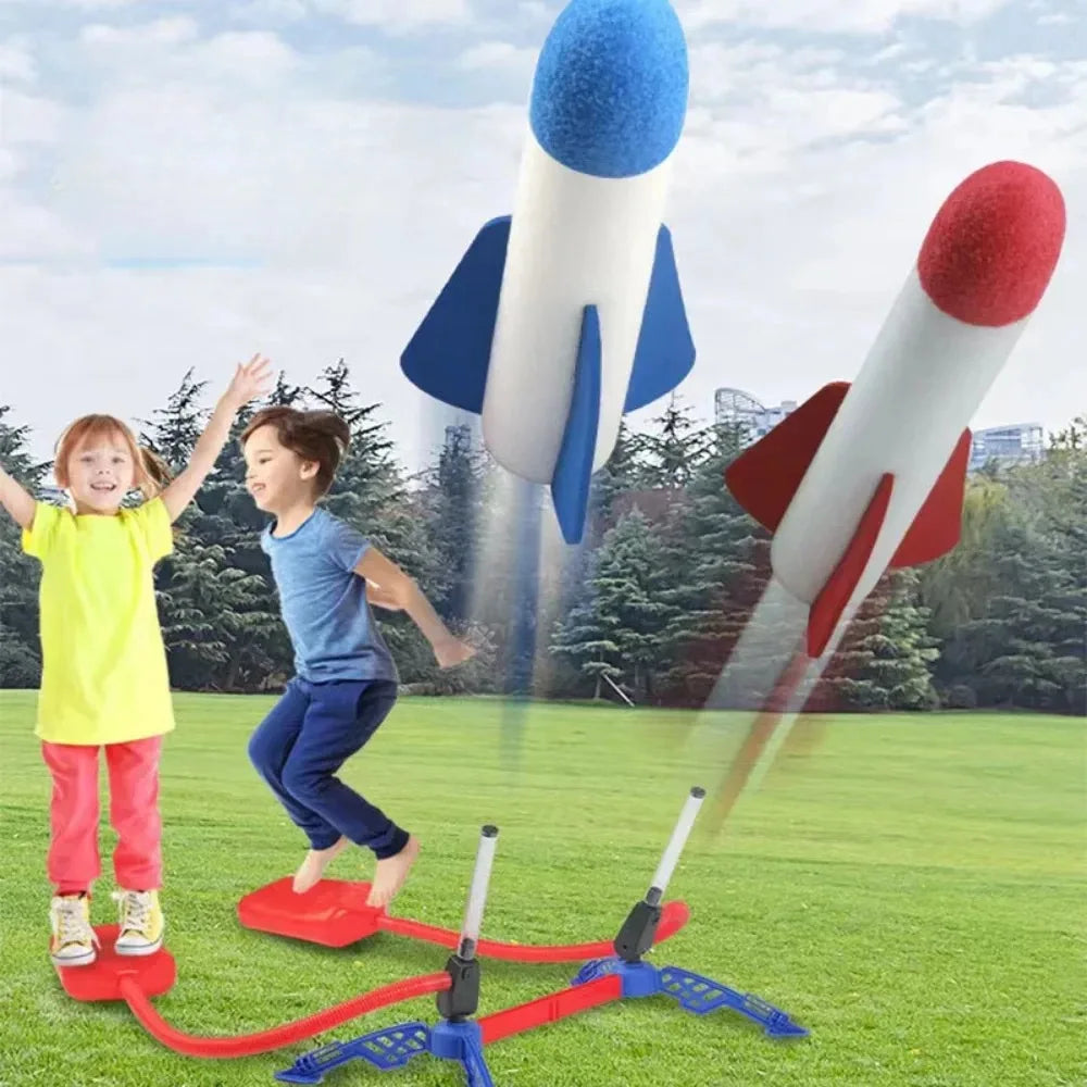 Air Powered Rocket Launcher
