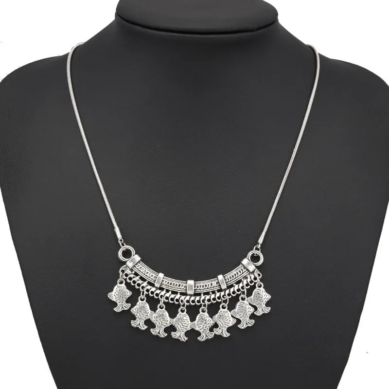 Handmade Silver and Turquoise Necklaces