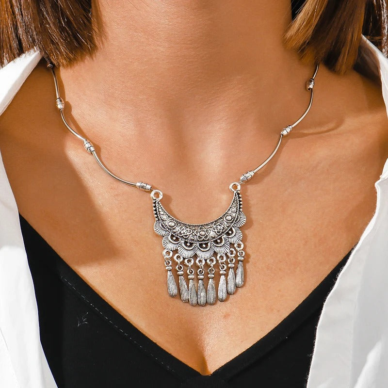 Handmade Silver and Turquoise Necklaces
