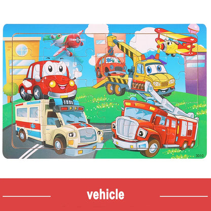 Intellectual Wooden Jigsaw Puzzles