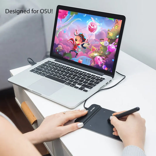 XPPen G430S Graphic Drawing Tablet with Stylus 4x3 Inch Tablet for Windows Mac