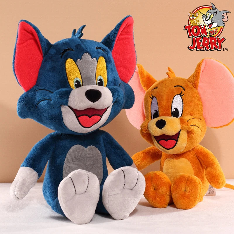 Authentic stuffed cat and mouse toys