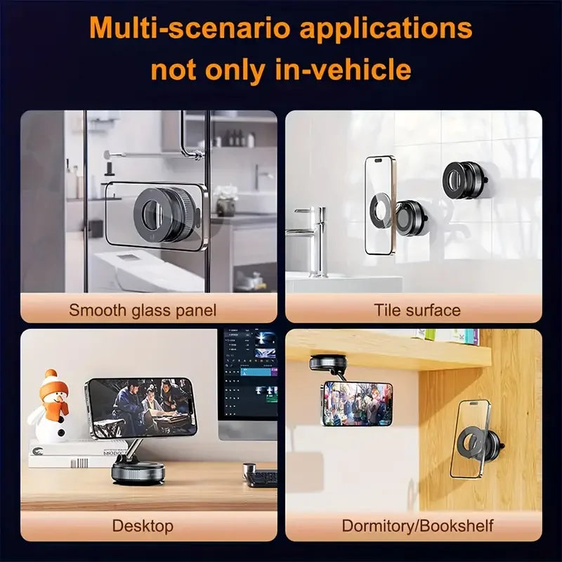 MagSafe [ABS] Magnetic Phone Holder with Three Axis Adjustability