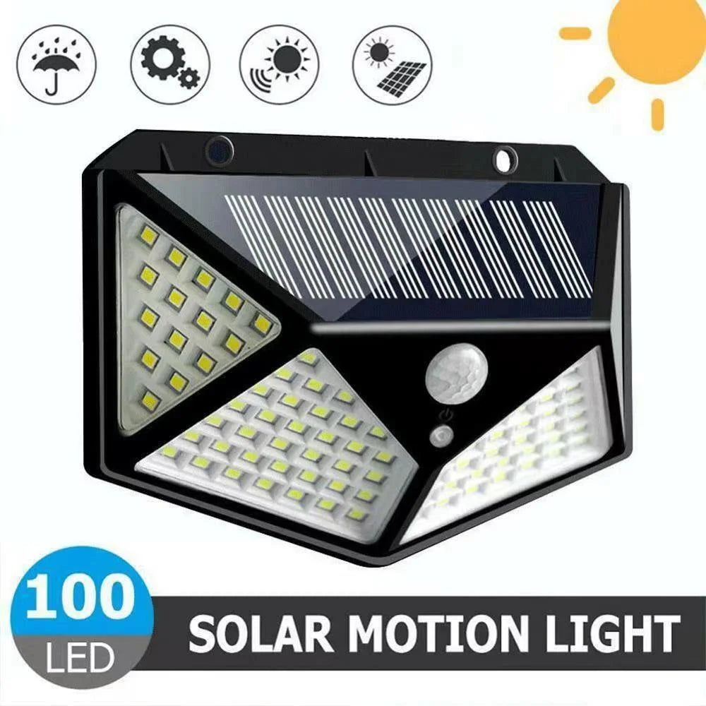 Multifunctional Outdoor Solar Powered LED Spotlight with Motion Sensor