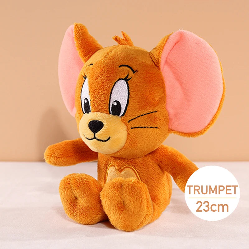 Authentic stuffed cat and mouse toys