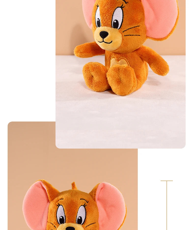 Authentic stuffed cat and mouse toys