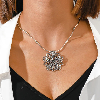 Handmade Silver and Turquoise Necklaces