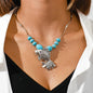 Handmade Silver and Turquoise Necklaces
