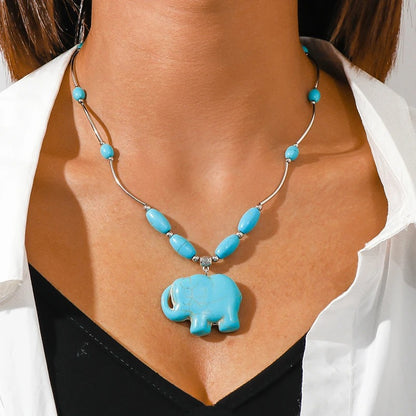 Handmade Silver and Turquoise Necklaces