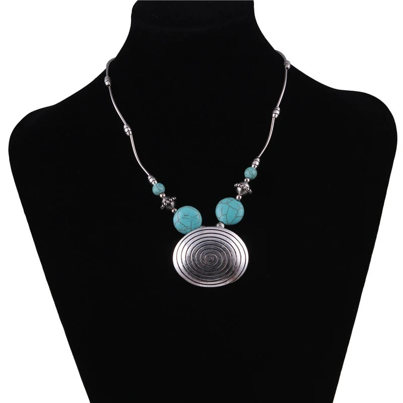Handmade Silver and Turquoise Necklaces