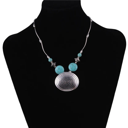 Handmade Silver and Turquoise Necklaces