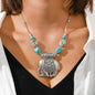 Handmade Silver and Turquoise Necklaces